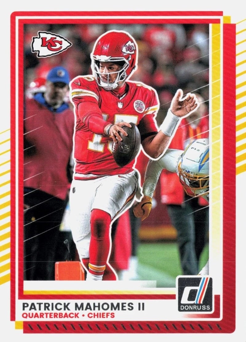 SCORE Kansas City Chiefs 2025 Donruss Factory Sealed Team Set Featuring Patrick Mahomes, Travis Kelce, Xavier Worthy and Chris Jones with 3 Rated Rookie Cards Plus - Image 4